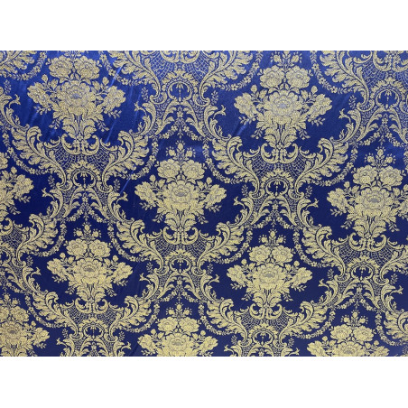 A metros tela Canto azul oro | Álvaro Moliner Indumentaria Fallera
