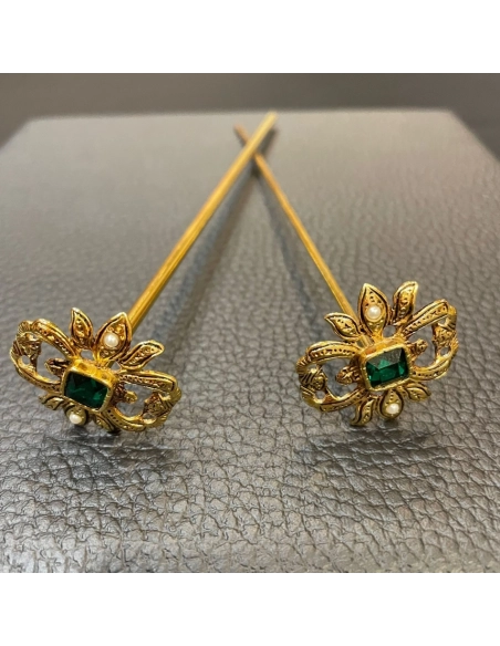 Aderezo R802 oro viejo Serres | Álvaro Moliner Indumentaria Fallera