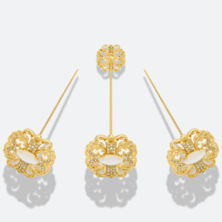 Aderezo racimo AD165 cristal | Álvaro Moliner Indumentaria Fallera