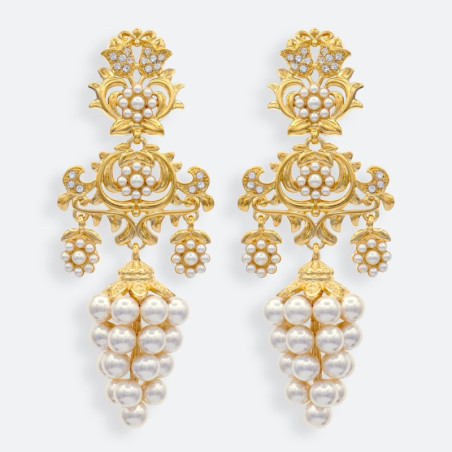 Aderezo racimo AD165 cristal | Álvaro Moliner Indumentaria Fallera
